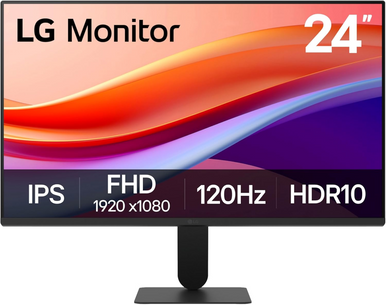 LG 24-inch FHD IPS 120Hz HDR10 Monitor