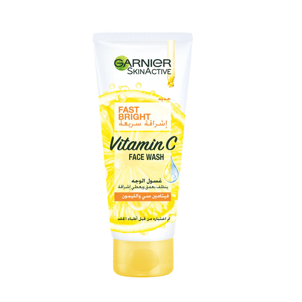 Garnier Fast Bright Face Wash 100ml