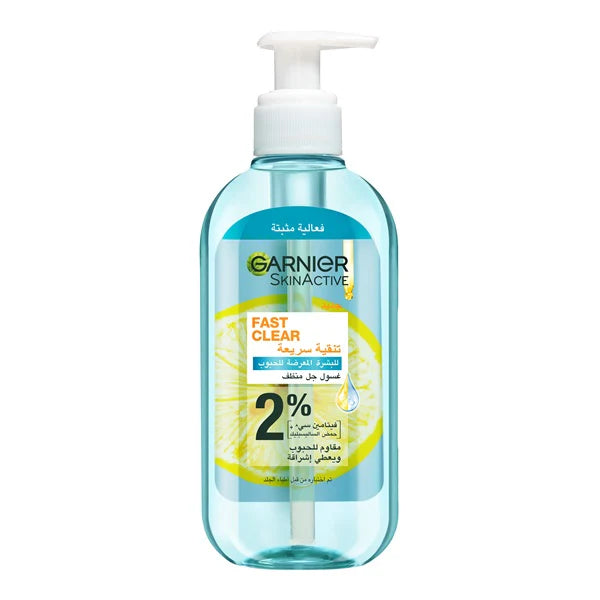 Garnier Fast Clear Gel Wash 200ml